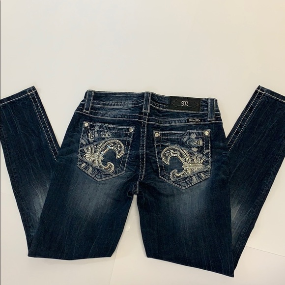 NWT!!  Miss Me ankle skinny jeans 👖🙀😻 - Picture 4 of 7
